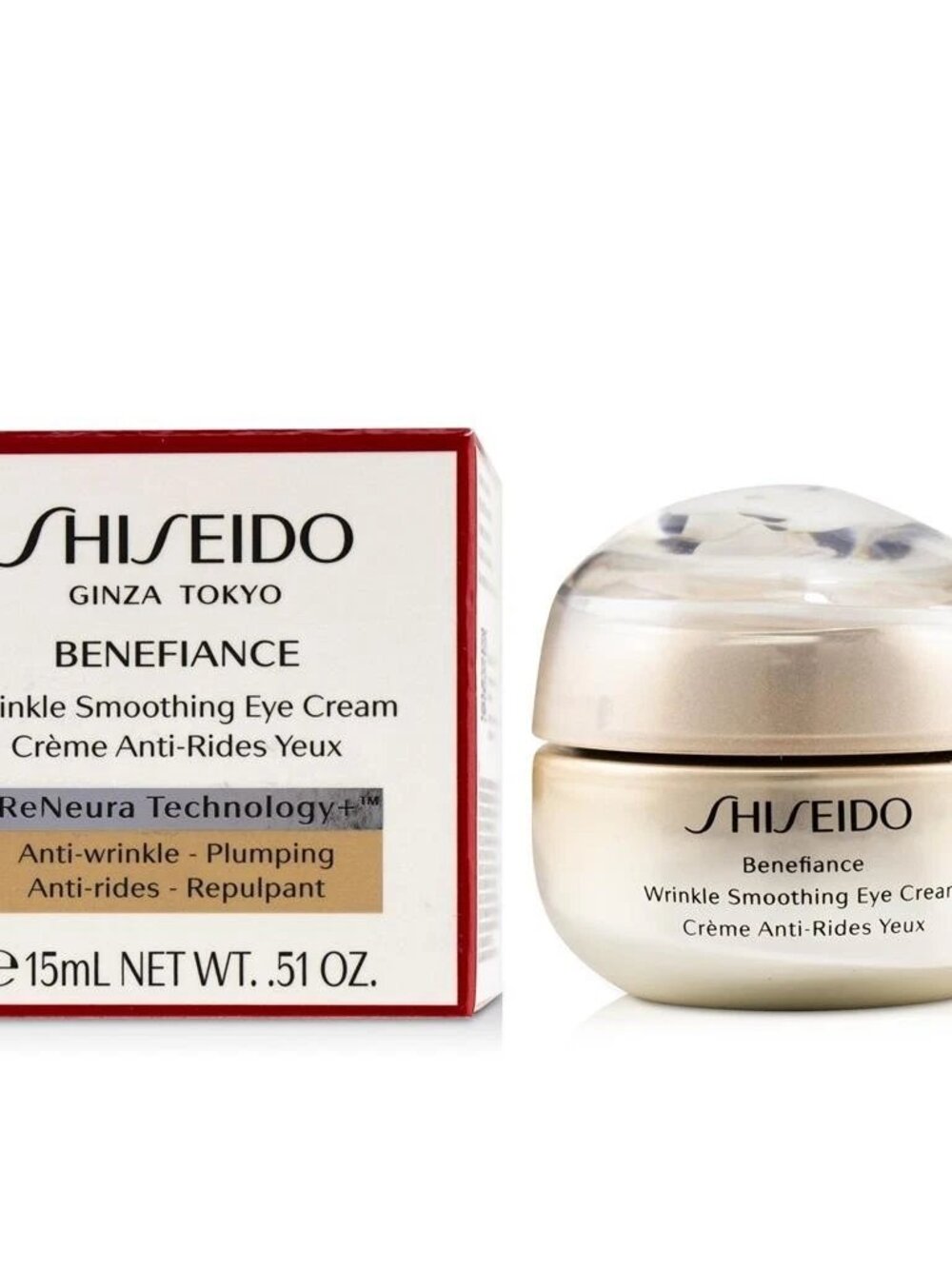 SHISEIDO Benefiance Wrinkle Smoothing Eye Cream 15ml 0.51oz